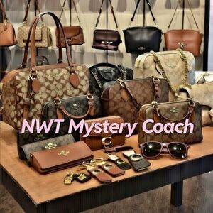 NWT Coach Mystery Retail Value of $130